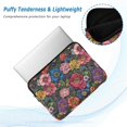 thumbnail image 2 of FORMRS 15"-15.6" Laptop Sleeve Protective Case Soft Carrying Quilted Computer Bag Cover, Vibrant Blooming Flowers, 2 of 7