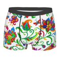 thumbnail image 4 of Goofa Paisley Printed Men's Boxer Briefs Underwear, Moisture-Wicking Underwear, Trunk,Soft and Breathable Cotton Underwear-XX-Large, 4 of 9