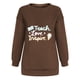 thumbnail image 4 of Sudadera con estampado de cambio de cuello redondo de manga larga suelta divertida vintage para mujer Pompotops  gfhjh3183, 4 of 6