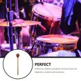 thumbnail image 2 of 1pc Bass Mallet Marching Drum Drum Stick Percussion Instrument Accessory (Coffee), 2 of 8