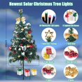 thumbnail image 4 of Luces solares para árbol de Navidad Aukora, 31 cm, 8 modos, paquete de 2, 4 of 5