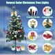 thumbnail image 4 of Luces solares para árbol de Navidad Aukora, 31 cm, 8 modos, paquete de 2, 4 of 5