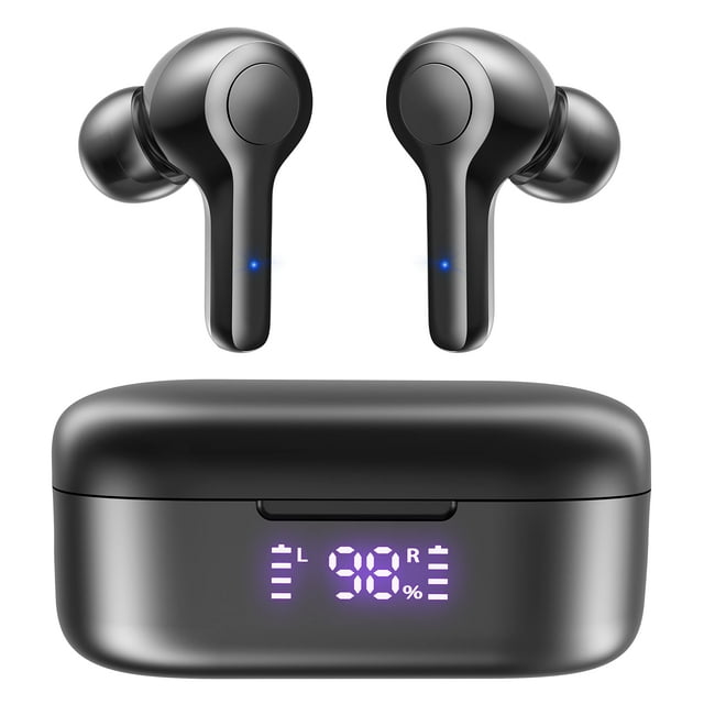 Auriculares inalámbricos MOZOTER Bluetooth 5.3 con cancelación de ruido