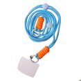 thumbnail image 1 of Lanyard Cross-body Shoulder Straps Keychain Key Ring Adjustable Braided Rope with Replacement Patch for Mobile Phone Accessorie Blue, 1 of 6