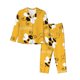 thumbnail image 1 of Balery Cute Bee Butterfly Yelllow Conjunto de Pijama con Estampado para Mujer, Conjunto de Dos Piezas con Manga Larga, Ropa de Dormir Suave con Bolsillos, Pijamas Cómodos-Medium, 1 of 7