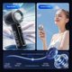 thumbnail image 4 of 100 Level Adjustable Handheld Fan Semiconductor Cooling Technology USB Powered Portable Airflows Device For Travel Desk Yellow, 4 of 4