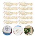 thumbnail image 3 of 30pcs Unfinished Welcome Wood Cutout Wedding Party Hanging Accessories, 3 of 4