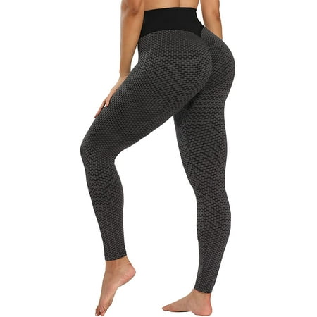 TIK Tok Leggings for Women High Waisted Butt Lift Yoga Pants Workout ...