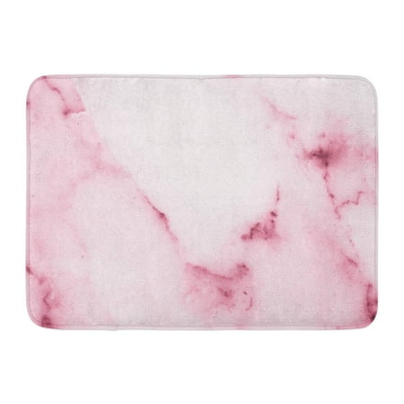 Ceramic Bathroom Floor - SIDONKU Gray Architecture Pink Marble Natural Abstract Stone Granite Ceramic Interior Bathroom Doormat Floor Rug Bath Mat 23.6x15.7 inch
