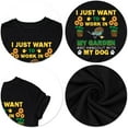 thumbnail image 4 of Women Summer Tops Gardening Shirt For Women Lover T Shirt Garden Graphic Tees Tops Gardener Blouse Tees Long Sleeves Womens Dressy Short Sleeve Womens round Neck T Shirts Blouses Summer Cool Black 2XL, 4 of 5