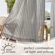 thumbnail image 5 of Cortinas Jinchan de lino para cocina, 60 cm de longitud, a rayas, 2 paneles, 5 of 9