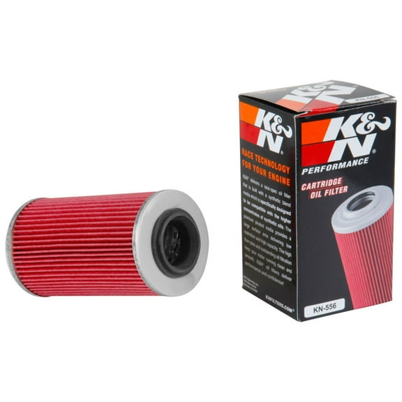 K&N Motorcycle Oil Filter: High Performance, Premium, Designed to be used with Synthetic or Conventional Oils: Fits Select Sea-Doo, Bombardier, John Deere Vehicles, KN-556