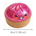 thumbnail image 3 of YiJuHui Slow Rising Squishy Toy, Glitter Steamed Bun Stress Relief Fidget Toy, Kawaii Cute Simulation Dumpling, Sensory Anxiety Relief for Adults, Desk Decor Party Gift, 3 of 5