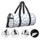 thumbnail image 3 of Balery Cute Shark Bolsa de Gimnasio para Mujeres y Hombres, Bolsa de Viaje Impermeable, Bolsa de Fin de Semana con Compartimento para Zapatos y Bolsillo Húmedo, 3 of 6