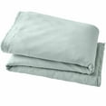 thumbnail image 4 of Better Homes & Gardens 3-Piece Sage Green Crinkled Gauze Duvet Set, Adult Full/Queen, 4 of 9