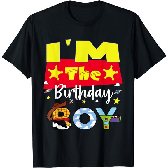 I'm The Birthday Boy Toy Familly Matching Story T-Shirt