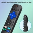 thumbnail image 4 of HLONK Replacement Remote Control Only Compatible for All  TV  for TCL /Hisense /Onn  Series Smart TVs (Not for  Stick  Box and Players), 4 of 7