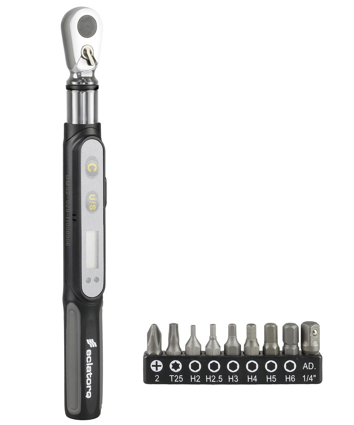 VENZO Bike Bicycle Tools Set Mini Digital Torque Wrench 0.320 Nm 1/4