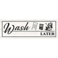 thumbnail image 3 of Harbick, N. 14x7 Black Modern Framed Museum Art Print Titled - Farmhouse Laundry Wash, 3 of 5