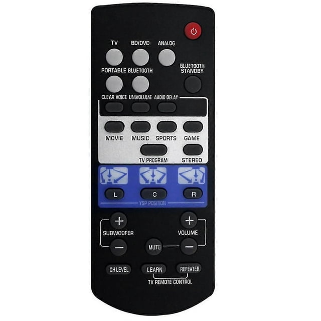 Replace FSR80 ZG80760 Remote Control for Yamaha Soundbar