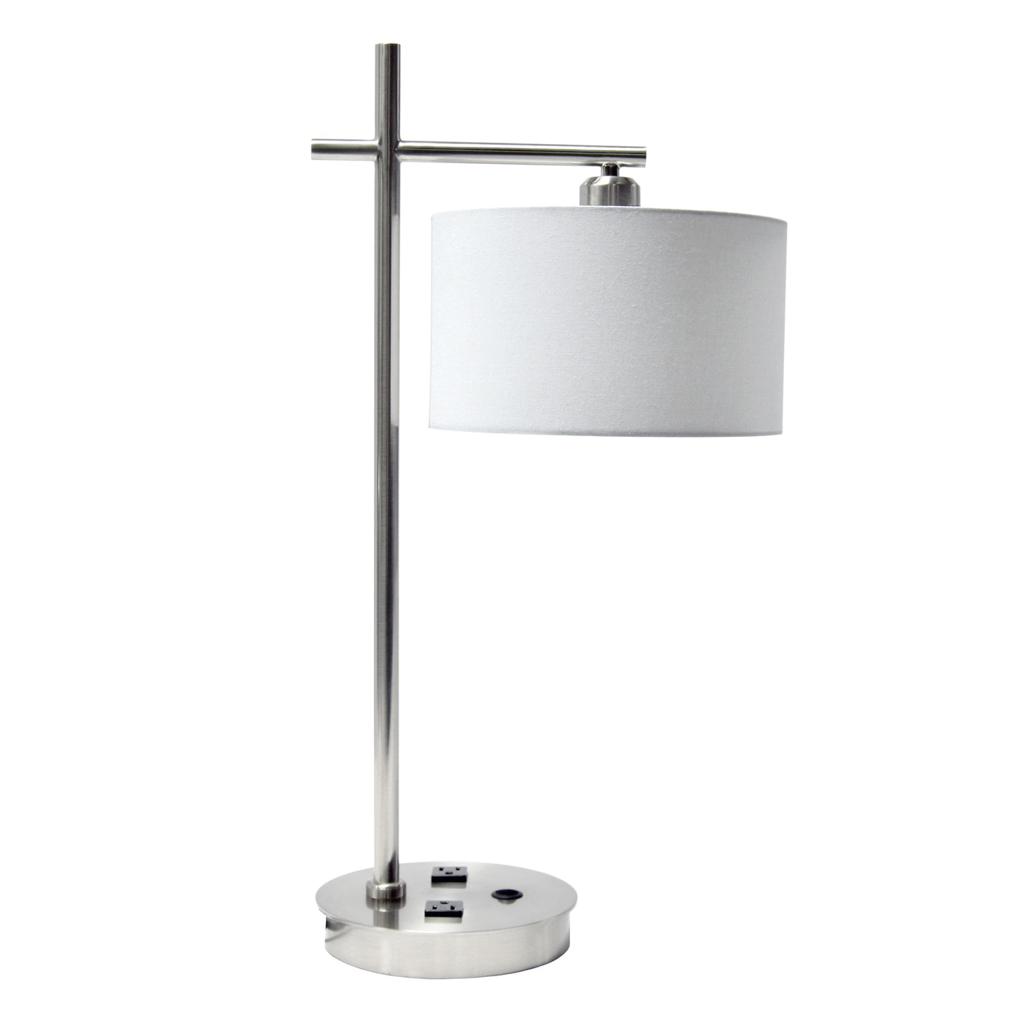 1 Light Table Lamp, Satin Chrome