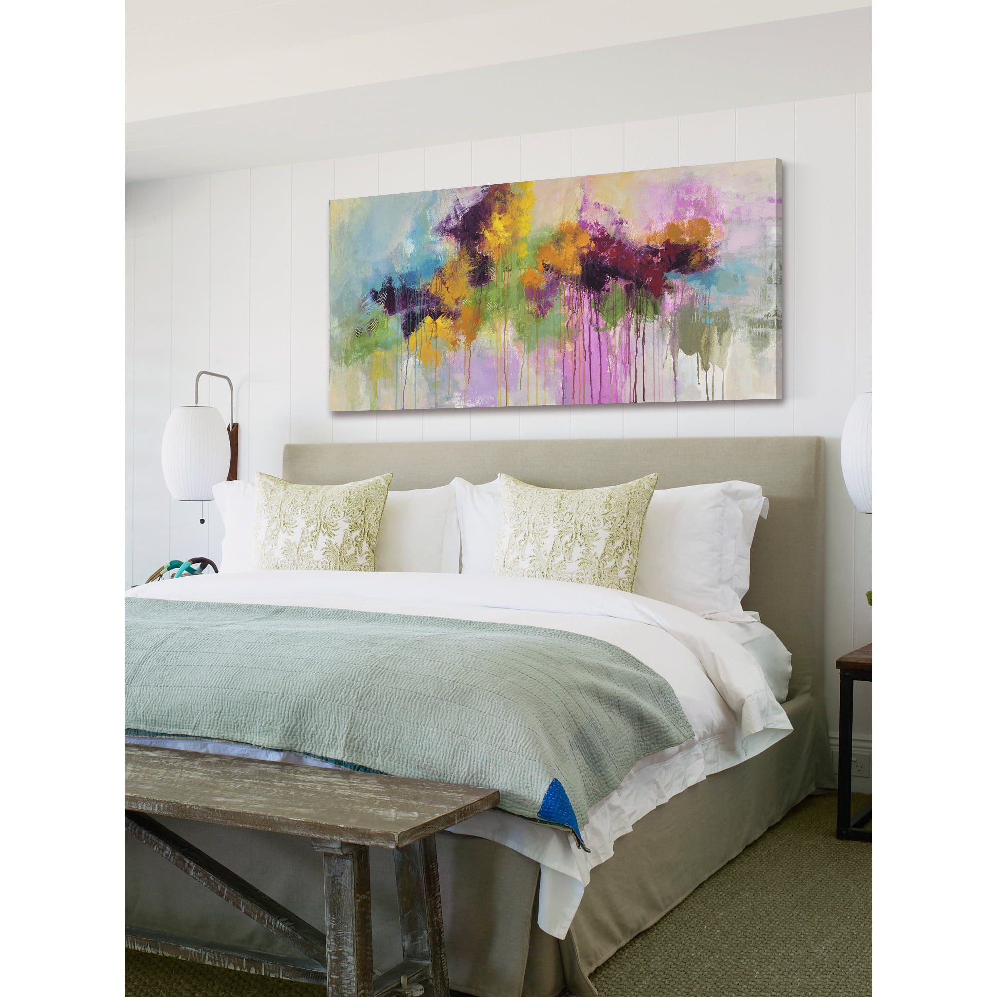 Marmont Hill ''Flower Passion'' by Julie Joy Painting Print on Wrapped Canvas