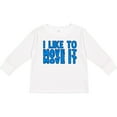 thumbnail image 3 of Inktastic I Like to Move It Move It Boys or Girls Long Sleeve Toddler T-Shirt, 3 of 5