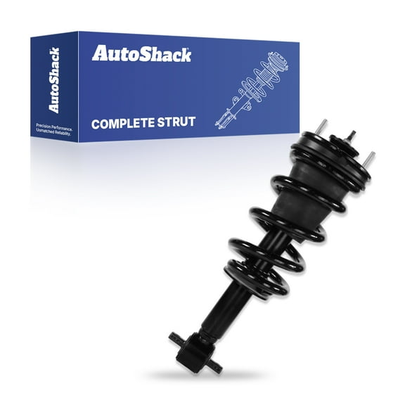 AutoShack Front Complete Strut & Coil Spring Assembly - Driver or Passenger Side for Chevrolet & GMC, Silverado 1500 2014-2018 Sierra 1500 2014-2018, RWD V6 4.3L V8 5.3L 6.2L