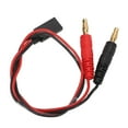 thumbnail image 4 of Cable adaptador de conector hembra Futaba a conector macho banana 4.0 para carga de batería LiPo de 22 AWG (KST‑030), 4 of 14