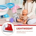 thumbnail image 3 of HLONK Simulation Electric Iron Toy Simulated Kidcraft Playset Home Appliances Abs Child, 3 of 6