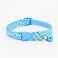 thumbnail image 3 of 2PCS 0.39'' Pet Collar Adjustable Dog Collar Cat Collar with Bell, 3 of 8