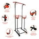 thumbnail image 2 of Estacion Multifuncional para Abdominales Estructura de Acero Soporta 120 Kg 6 Ajustes de Altura Gimnasio en Casa Torre de Inmersion con Barra para Dominadas y Fondos 0.70 x 0.80 x 2.18 M, 2 of 9