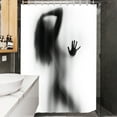 thumbnail image 1 of TIMIFIS Décorations d'Halloween Rideau de Douche d'Halloween Ambiance d'Horreur d'Halloween Impression Décorative Imperméable, 1 of 2