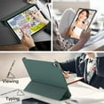 thumbnail image 7 of JETech Case for iPad Air 11-Inch M3/M2 (2025/2024), iPad Air 5/4 (2022/2020 5th/4th Generation 10.9-Inch), Protective Hard Back Shell Soft-Touch Tablet Stand Cover, Auto Wake/Sleep (Misty Blue), 7 of 7