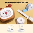 thumbnail image 2 of Labymos MAKEID 1 Roll Adhesive Label Paper Thermal Printer Paper Name Price Barcode Label Sticker, 2 of 8
