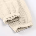 thumbnail image 6 of Ohufall 12M-8T Toddler Kids Baby Boys Girls Pants Solid Color Stretch Comfortable Cute Pant, 6 of 8