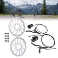 thumbnail image 4 of Hydraulic Disc Brake Kit, Sensitive Automatic Return Bike Disc Brake Set Powerful  For Electric Bikes Black, 4 of 8