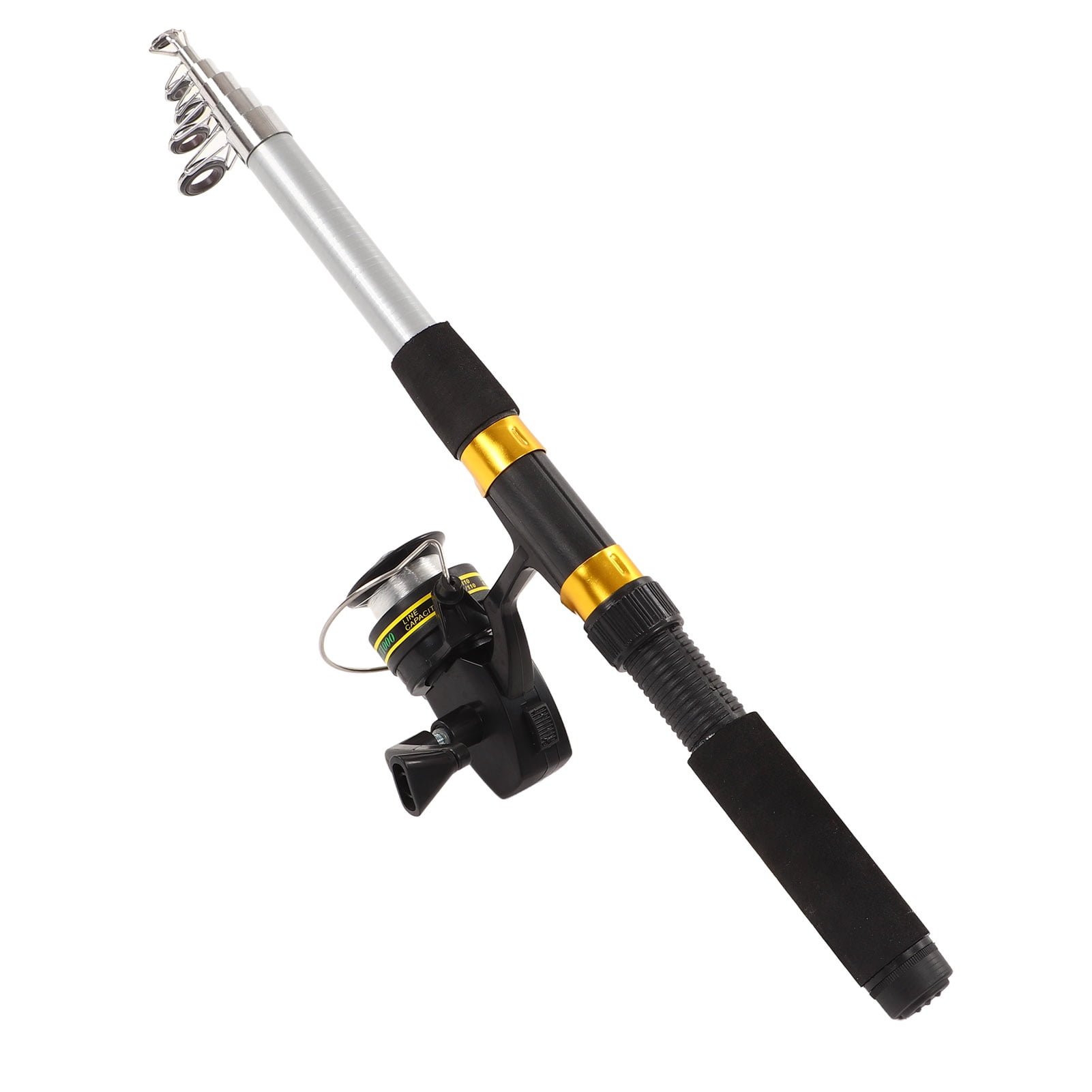 Fishing Rod Kit, Complete Accessories Perfect Gift Button Casting