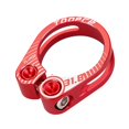 thumbnail image 4 of Lightweight Bike Seatpost Clip Seat Adapter Lock Quick Release Aluminum Alloy Seatpost Clamp for Universal Road BMX Bikes Components 31.8mm Red, 4 of 6