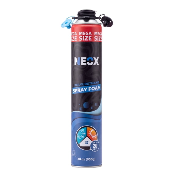 Neox Spray Foam Insulation, Closed Cell Spray Foam 29.6 Oz 1 Pack