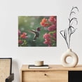 thumbnail image 6 of Logiee Humming Bird 1 Print Canvas Wall Art ,Art Poster,Canvas Decorative Picture,Decor Wall Pictures for Living Room Bedroom Bathroom,Ready to Hang, 6 of 6