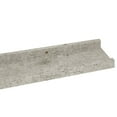 thumbnail image 5 of vidaXL Wall Shelves 4 pcs Concrete Grey 80x9x3 cm, 5 of 5