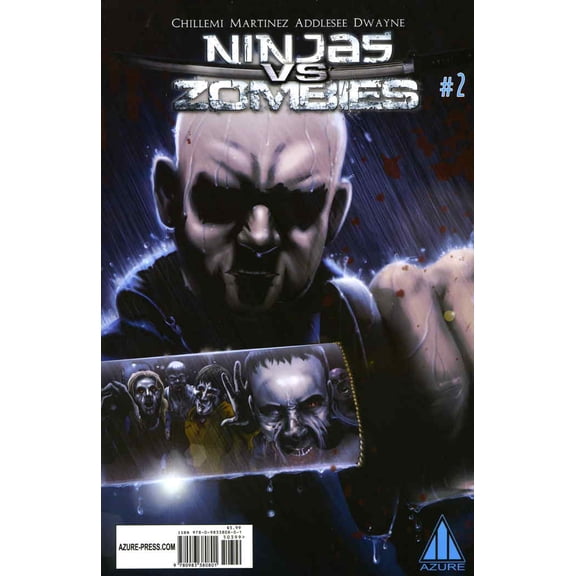 Ninjas vs. Zombies #2 VF ; Azure Comic Book