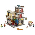 thumbnail image 2 of LEGO Creator 3 in 1 Townhouse Pet Shop & CafÃ© 31097 Toy Store Building Set with Bank, Town Playset with a Toy Tram, Animal Figures and Minifigures (969 Pieces) LEGO -, 2 of 6