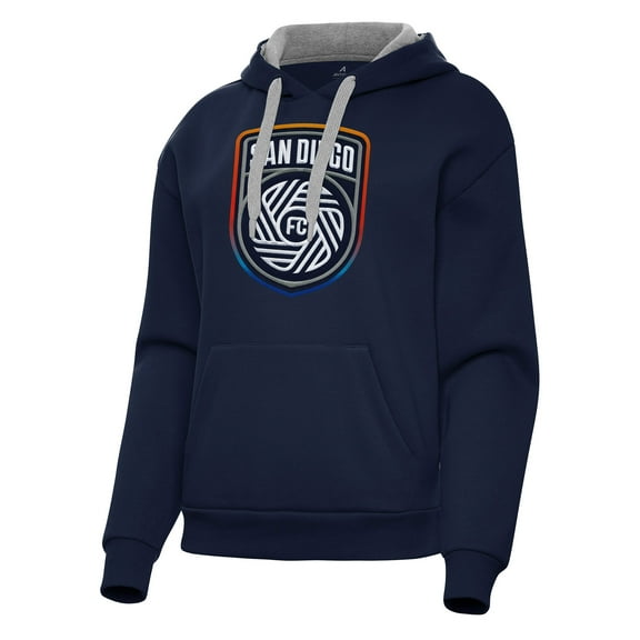 Women's Antigua Navy San Diego FC Victory Pullover Hoodie