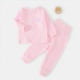 thumbnail image 2 of UAYOTSE Infant Baby Bear Patch Pajama Set Kids 6 12 18 24 Months 2T 3T 4T 5T fit Pjs Soft Breathable Sleepwear Outfit Size 12-18 Months, 2 of 9