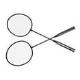 thumbnail image 2 of Iron Alloy Badminton Racket,Badminton Racket Split Iron Badminton Racket Double Badminton Racket Impressive Results, 2 of 8