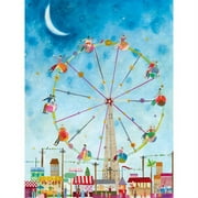 Oopsy Daisy's Ferris Wheel Canvas Wall Art, 18x24