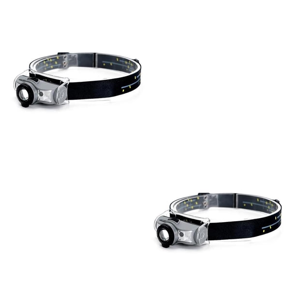 Linterna frontal portátil impermeable Yuarrent 250lm recargable 5500K 1500mAh linterna LED Camping montañismo Type1 NO1