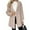 Khaki, variant on Women's Winter Coats Warm Plush Jackets Open Front Long Sleeve Cardigan Trendy Fuzzy Outerwear for Fall and Winter, Solid Color, Winter Clothes for Women,Khaki,L